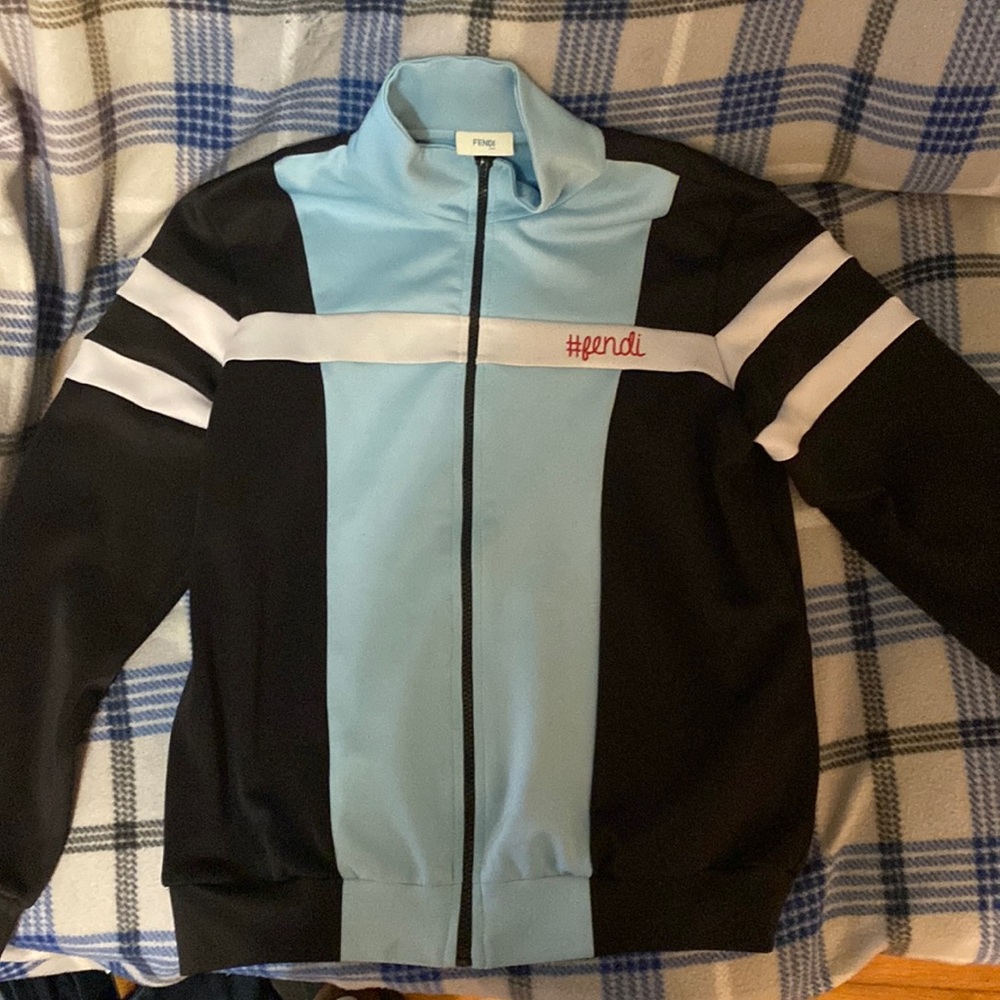 Kids Fendi jacket/Something I out grew